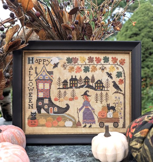 Tis Near Halloween - Lila's Studio - Cross Stitch Pattern