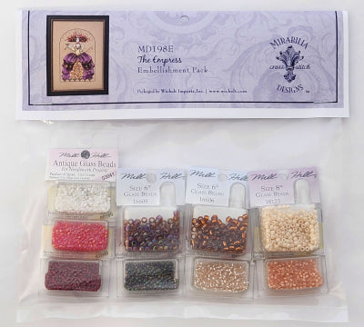 The Empress - Mirabilia Designs - Cross Stitch Pattern/Embellishments, Needlecraft Patterns, Needlecraft Patterns, The Crafty Grimalkin - A Cross Stitch Store
