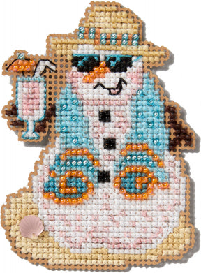 Snowman Vacation - Mill Hill - Winter 2025 Seasonal Ornament