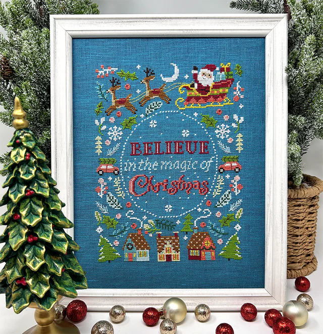 Magic of Christmas - Tiny Modernist - Cross Stitch Pattern