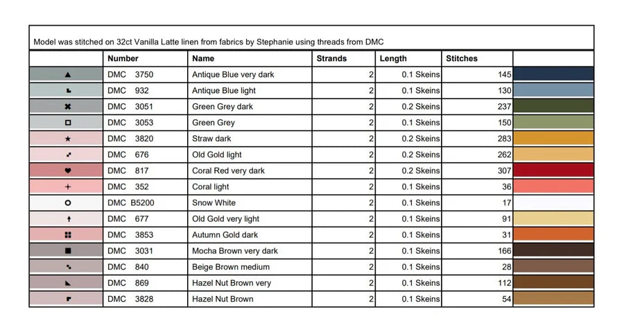 PREORDER Marigold Manor - Dirty Annie's - Cross Stitch Pattern