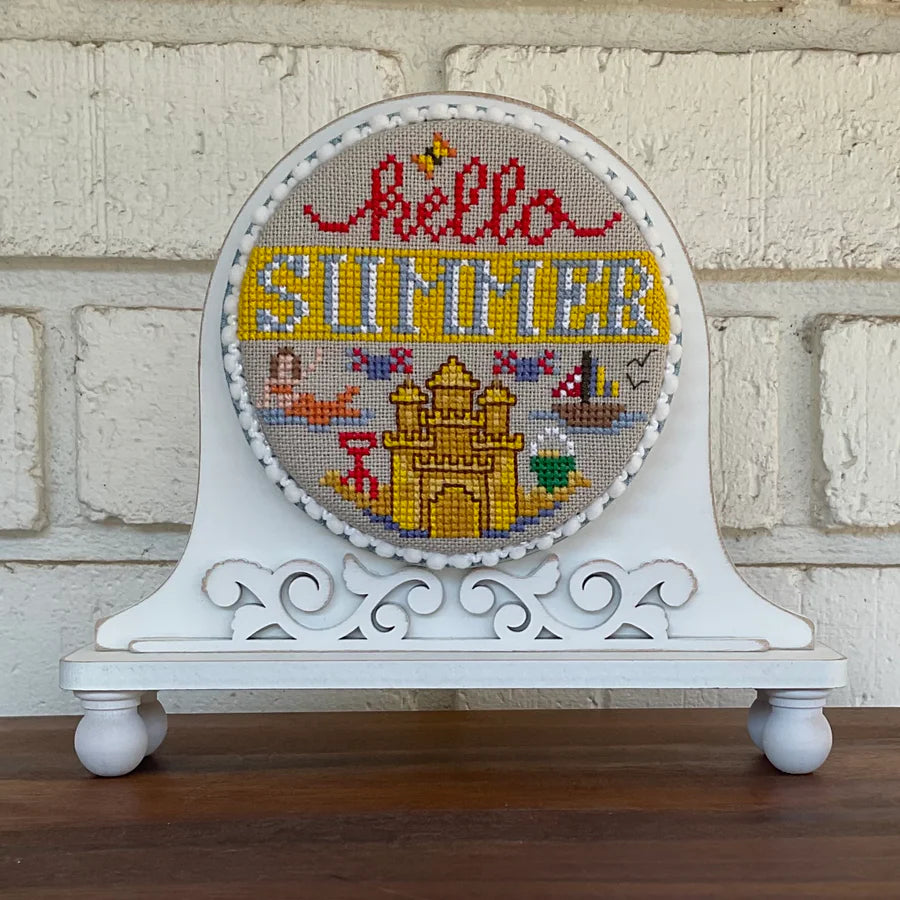 Hello Summer - Dirty Annie's - Cross Stitch Pattern, Needlecraft Patterns, Cross Stitch Patterns, The Crafty Grimalkin - A Cross Stitch Store