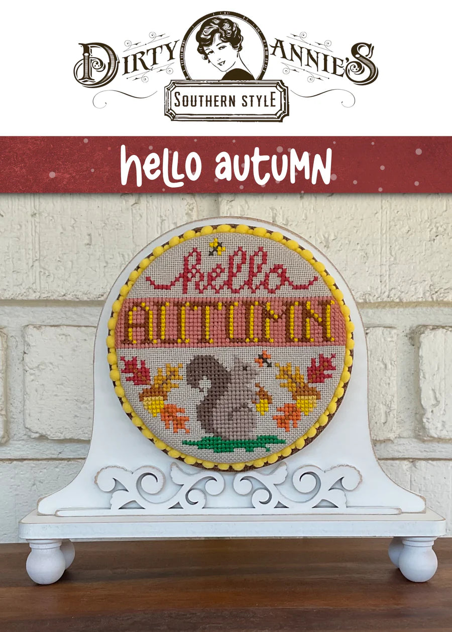 Hello Autumn - Dirty Annie's - Cross Stitch Pattern