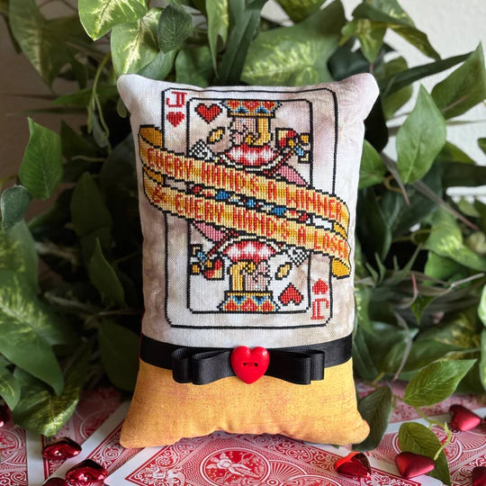 Queen of Hearts - Dirty Annie's - Cross Stitch Pattern, Needlecraft Patterns, Needlecraft Patterns, The Crafty Grimalkin - A Cross Stitch Store