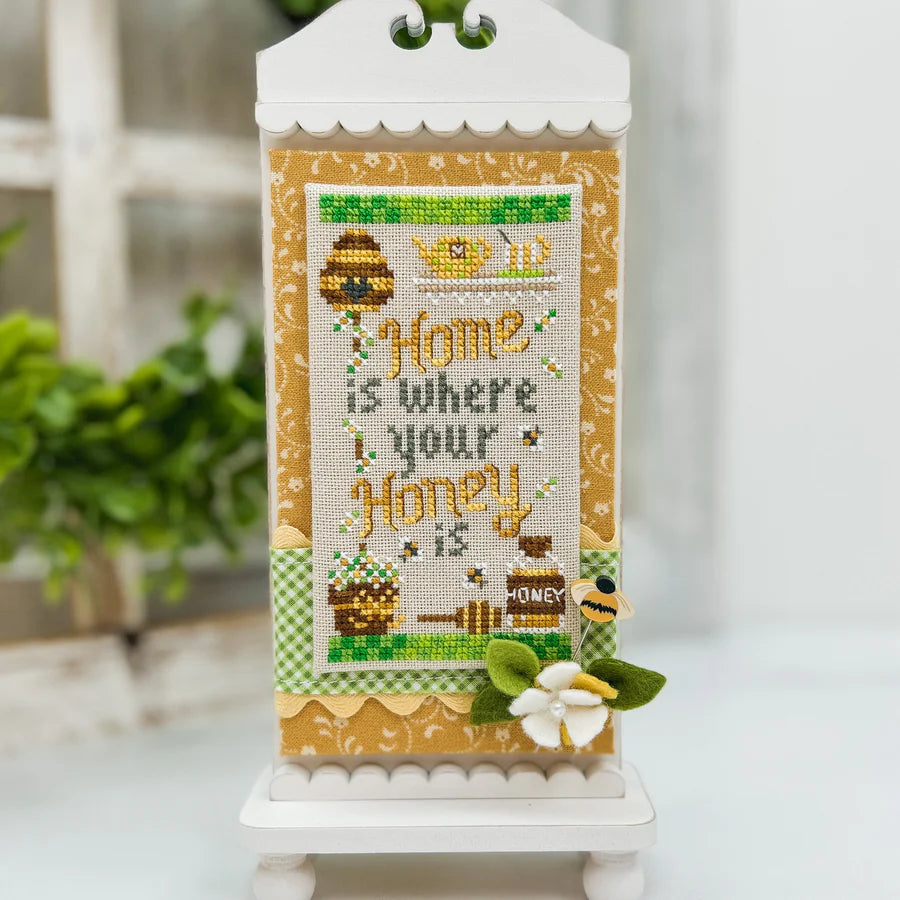 Home is where your Honey is - Dirty Annie's - Cross Stitch Pattern, Needlecraft Patterns, The Crafty Grimalkin - A Cross Stitch Store