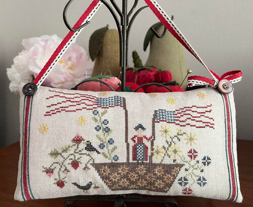 Oh Faithful Flags - Running With Needles & Scissors - Cross Stitch Pattern, Needlecraft Patterns, The Crafty Grimalkin - A Cross Stitch Store