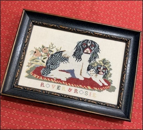 Rover and Rosie - The Scarlett House - Cross Stitch Pattern