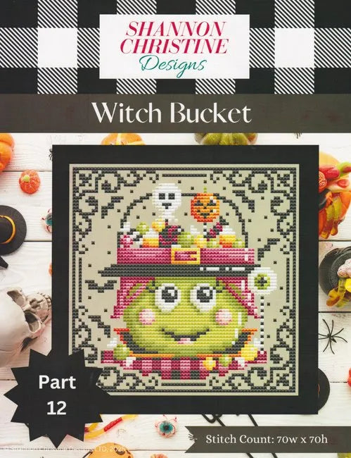 Witch Bucket - Shannon Christine - Cross Stitch Pattern