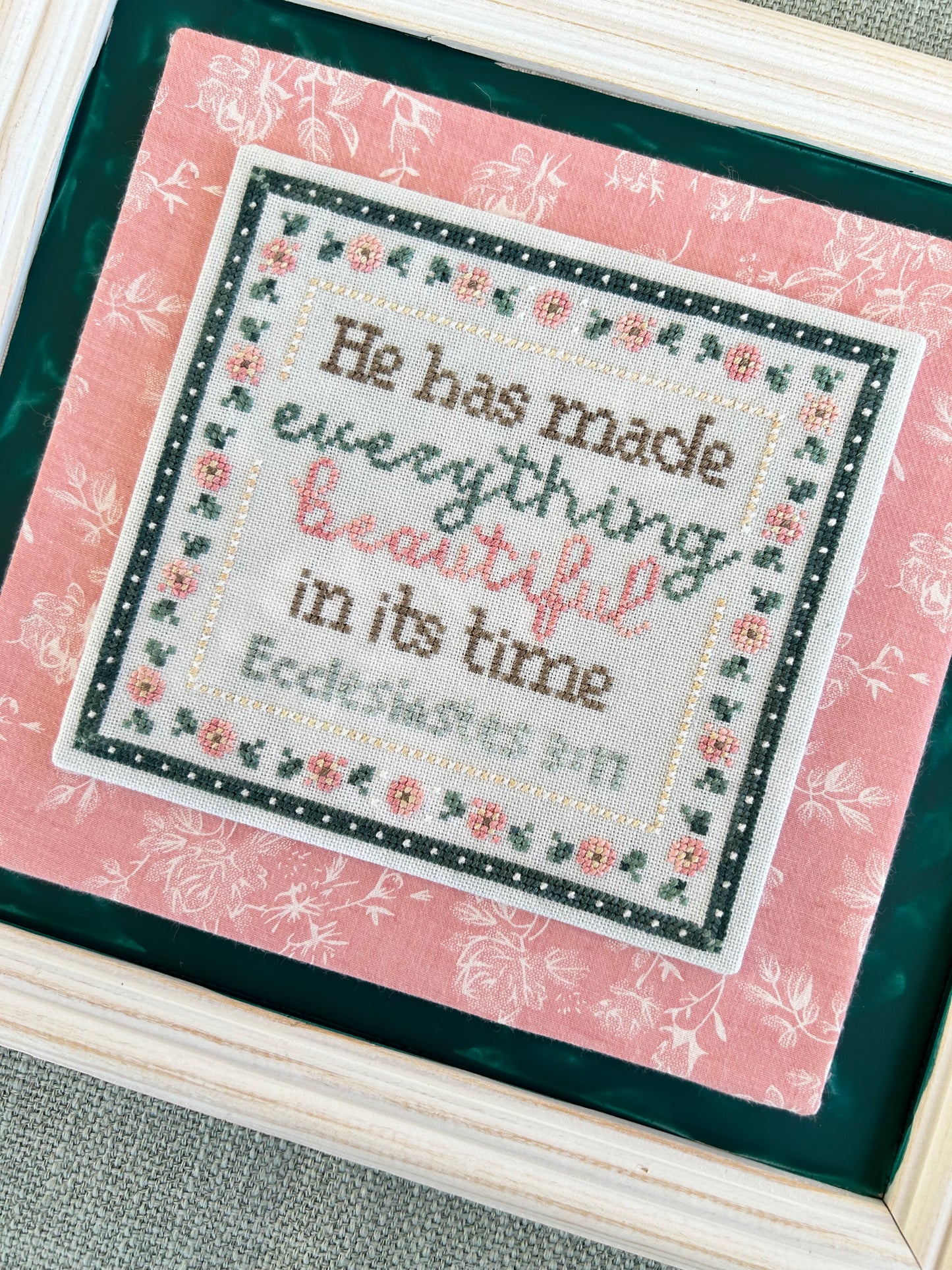 PREORDER In Its Time - Sweet Wing Studio - Cross Stitch Pattern, Needlecraft Patterns, The Crafty Grimalkin - A Cross Stitch Store
