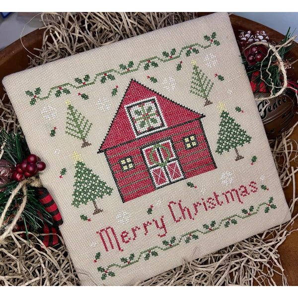 Christmas at the Barn - The Camping Stitcher - Cross Stitch Pattern, Needlecraft Patterns, Needlecraft Patterns, The Crafty Grimalkin - A Cross Stitch Store