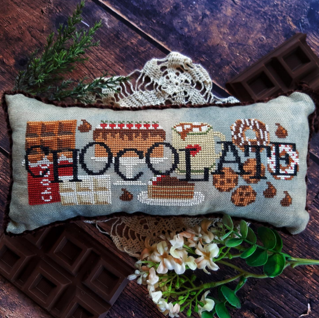 When I Think of Chocolate - Puntini Puntini - Cross Stitch Pattern