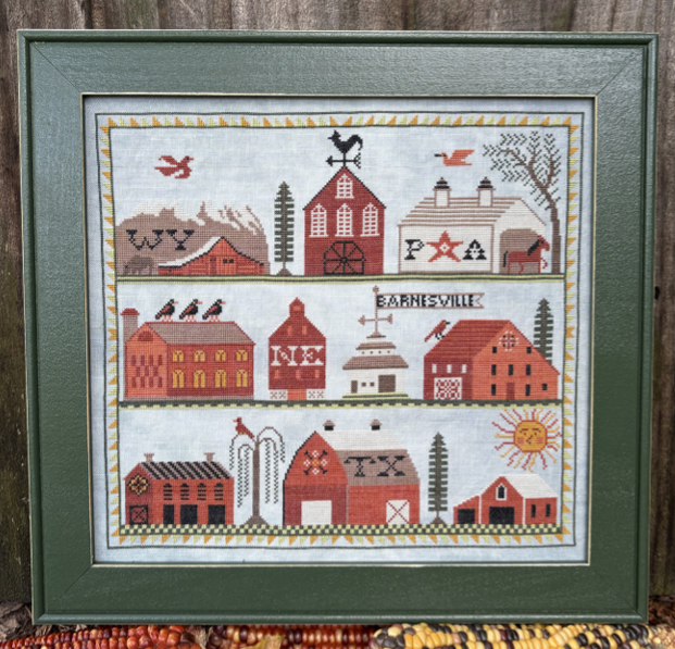 Barnesville - Carriage House Samplings- Cross Stitch Pattern