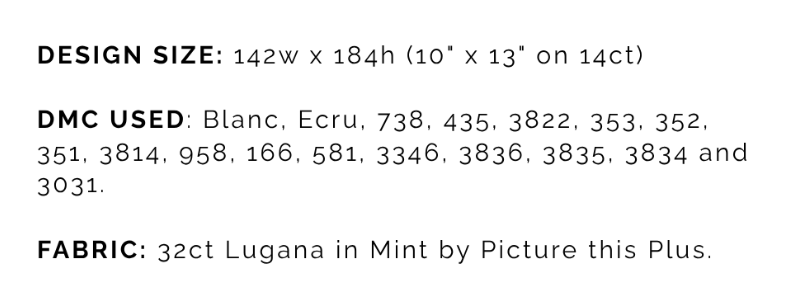 PREORDER The Book Goddess - Tiny Modernist - Cross Stitch Pattern