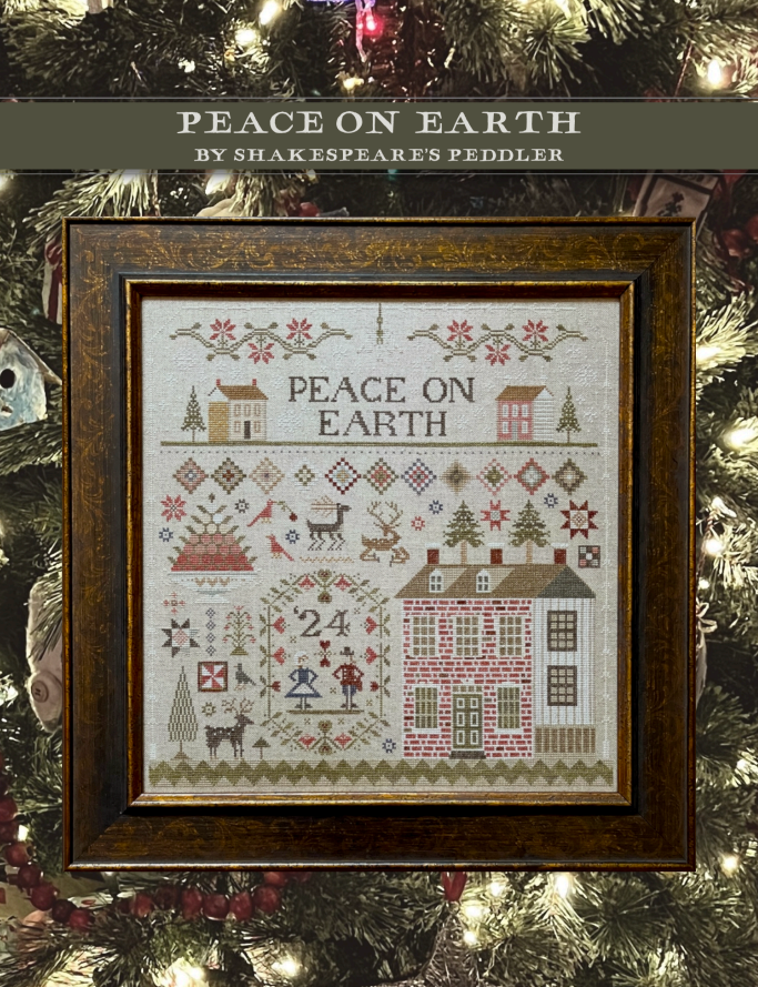 Peace on Earth - Shakespeares Peddler - Cross Stitch Pattern