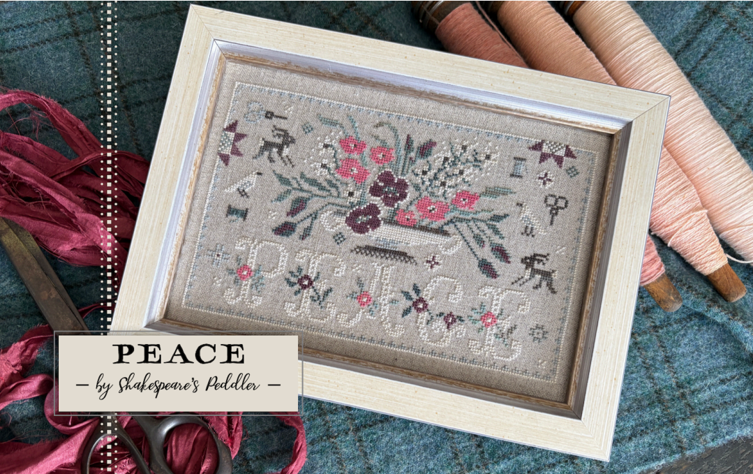 Peace Thread Pack for Shakespeare's Peddler Peace Chart - Gentle Arts