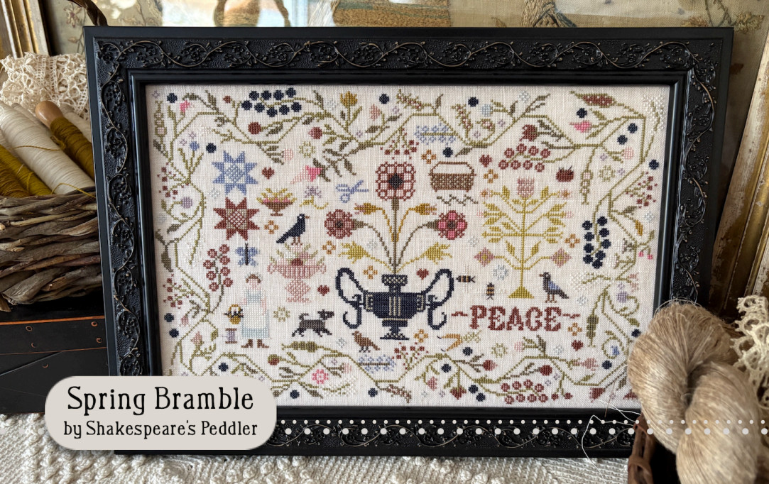 Spring Bramble - Shakespeares Peddler - Cross Stitch Pattern