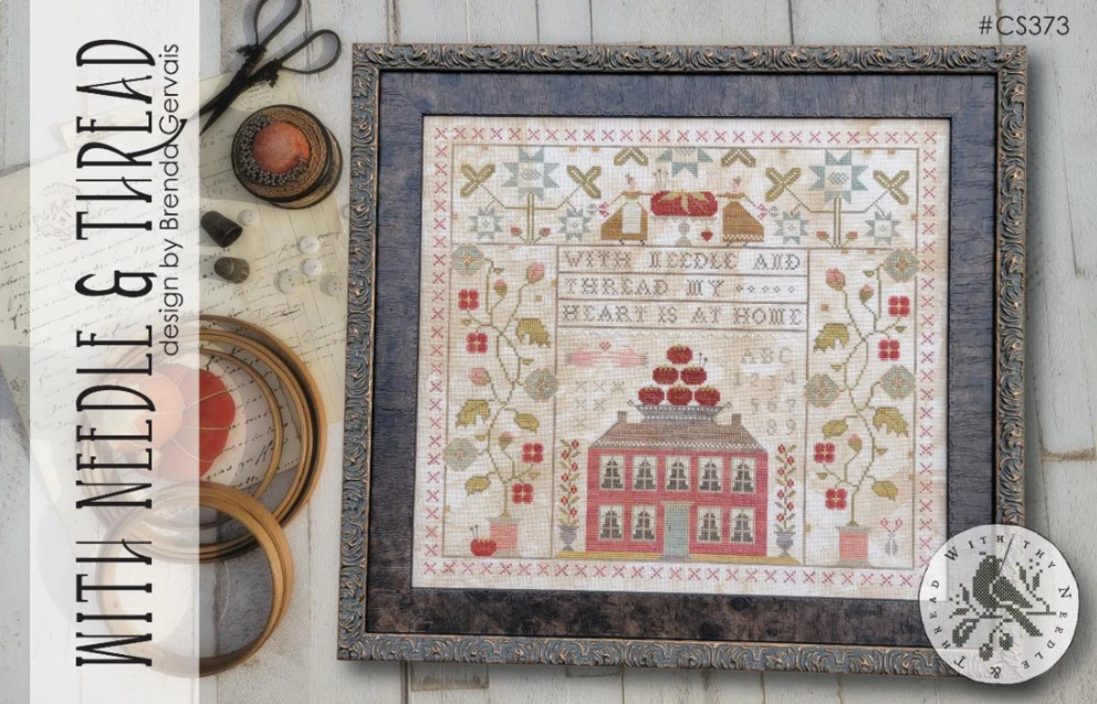 PREORDER With Needle and Thread - With Thy Needle and Thread - Cross Stitch Pattern