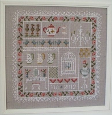 Shabby Chic - Little Dove Designs - Cross Stitch Pattern, Needlecraft Patterns, The Crafty Grimalkin - A Cross Stitch Store