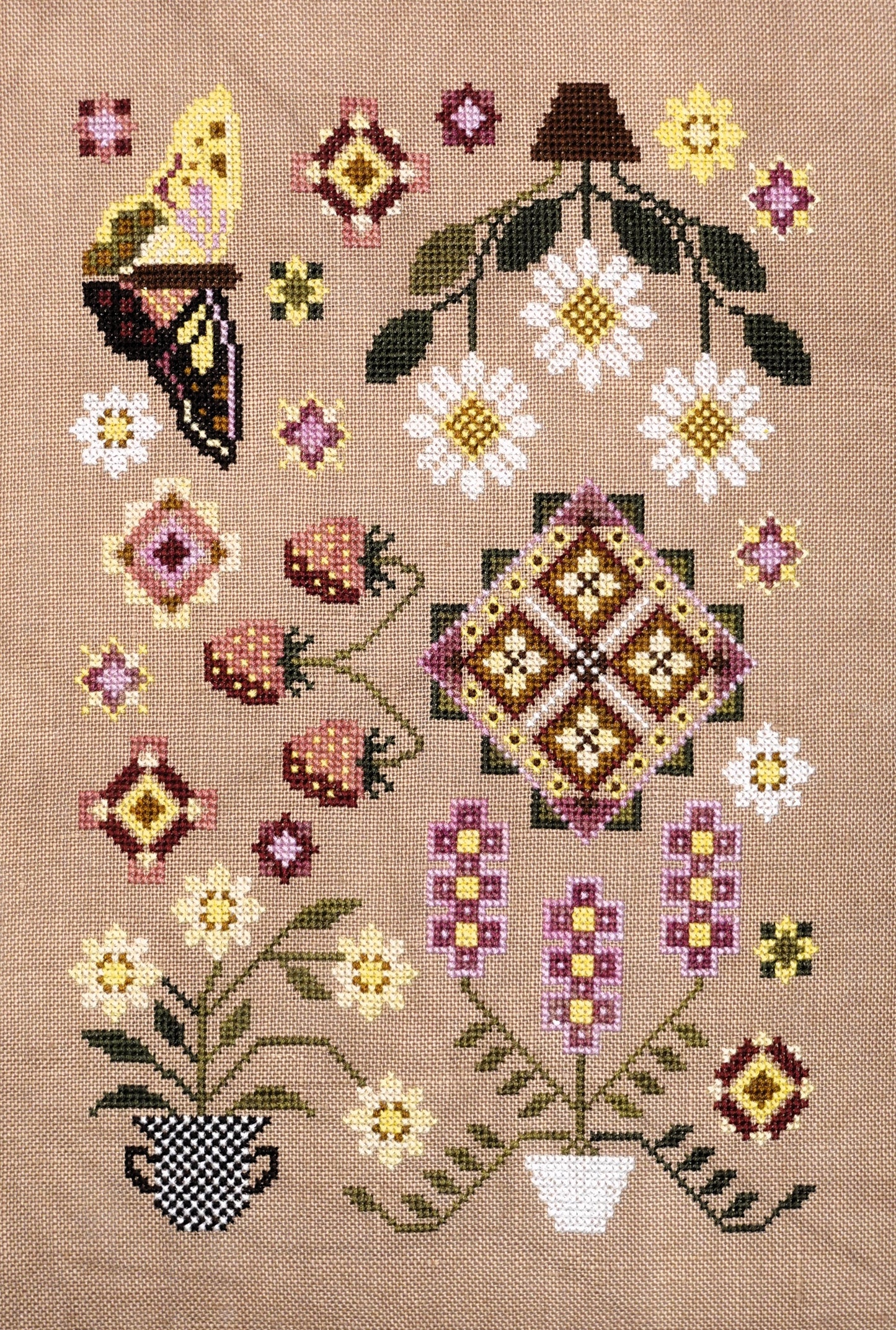 Spring Feels - Artsy Housewife - Cross Stitch Pattern