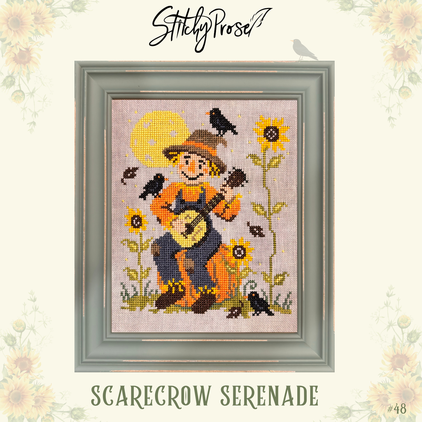 Scarecrow Serenade - Stitchy Prose - Cross Stitch Pattern