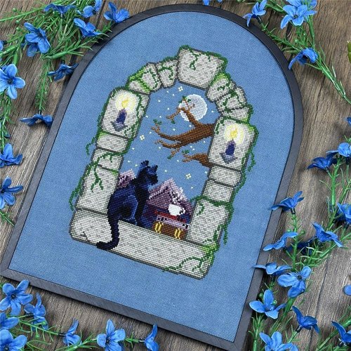 The Window - Stitch Crypt - Cross Stitch Pattern