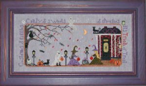 Trick or Treat - Praiseworthy Stitches - Cross Stitch Pattern, Needlecraft Patterns, The Crafty Grimalkin - A Cross Stitch Store