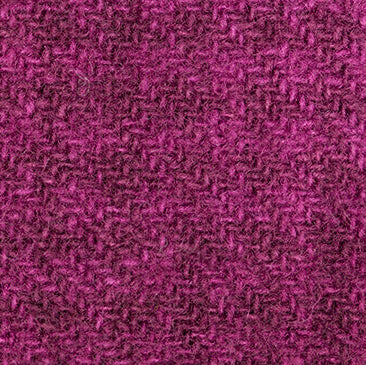 Blackberry Houndstooth Wool Fabric - Weeks Dye Works
