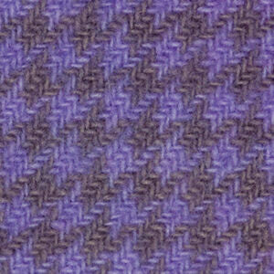 Iris Houndstooth Wool Fabric - Weeks Dye Works