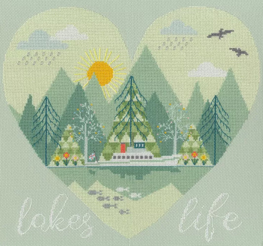 Wild At Heart: Lakes Life - Bothy Threads - Cross Stitch Kit