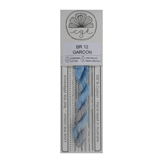 Garcon BR 12 - Cottage Garden Threads, Thread & Floss, The Crafty Grimalkin - A Cross Stitch Store