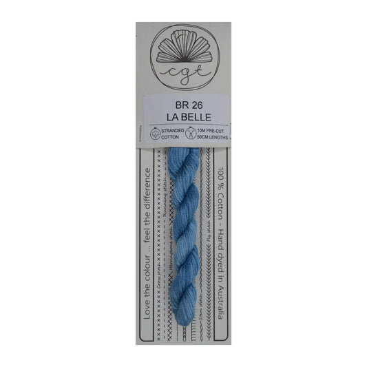 La Belle BR 26 - Cottage Garden Threads, Thread & Floss, The Crafty Grimalkin - A Cross Stitch Store