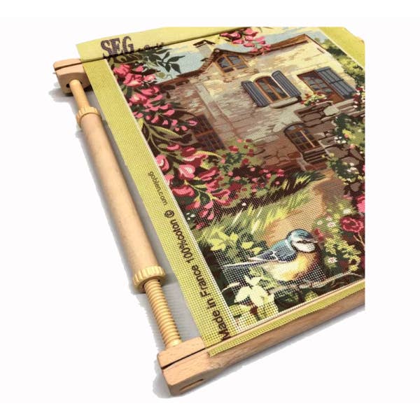 Nurge Adjustable Needlework Scroll Frame