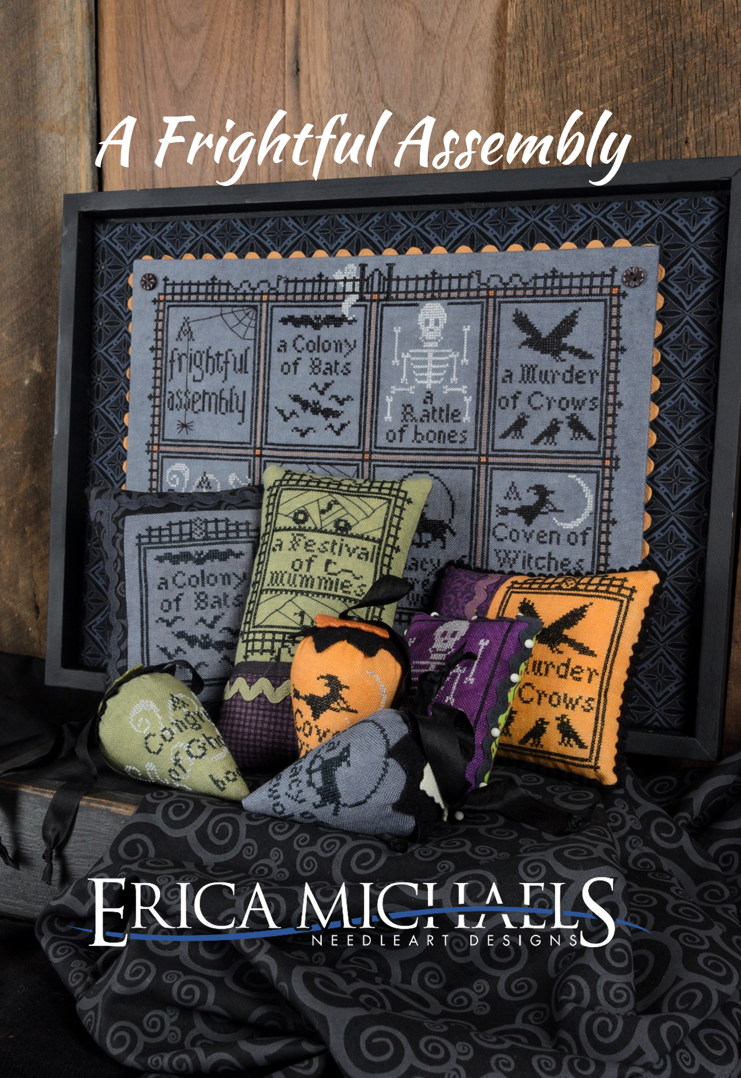 A Frightful Assembly - Erica Michaels - Cross Stitch Pattern