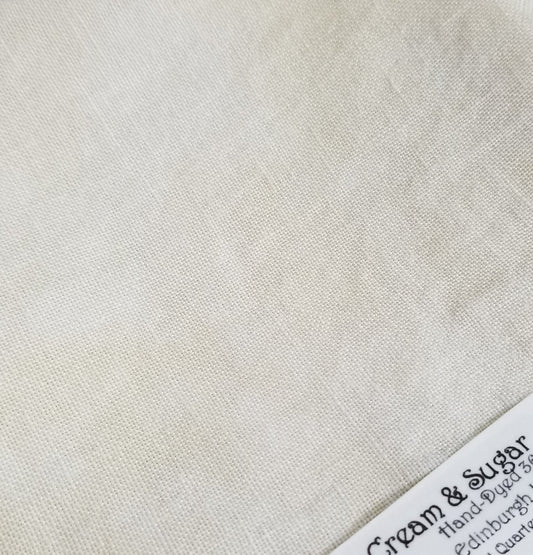 32 Count Linen - Cream and Sugar - Fiber on a Whim, Fabric, The Crafty Grimalkin - A Cross Stitch Store