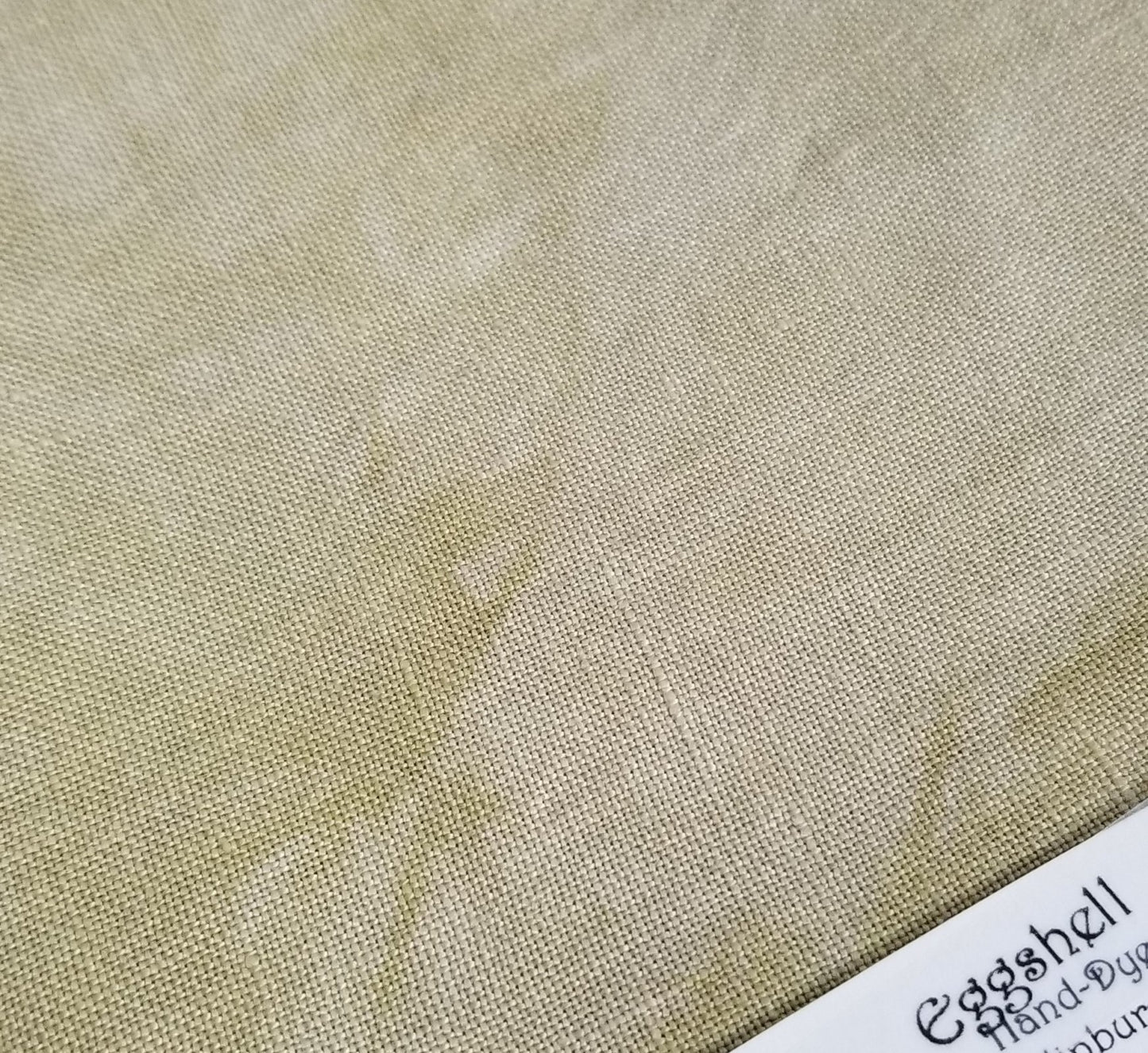 20 Count Aida - Eggshell - Fiber on a Whim