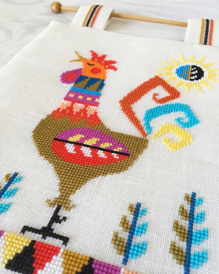 Good Morning! - Satsuma Street - Cross Stitch Pattern, Needlecraft Patterns, The Crafty Grimalkin - A Cross Stitch Store