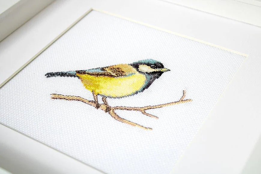 Bluebird - Cross Stitch Kit - Luca- S, Needlecraft Kits, The Crafty Grimalkin - A Cross Stitch Store
