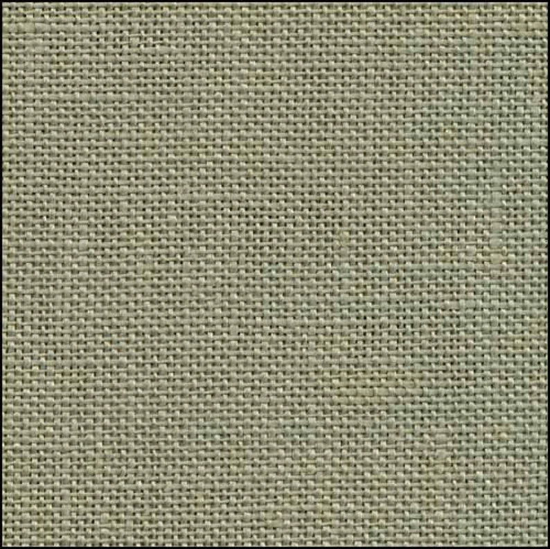 36 Count Zweigart Edinburgh Linen - Agave 18" x 18" - Cross Stitch Fabric