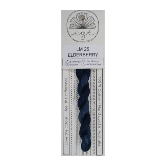 Elderberry LM 25 - Cottage Garden Threads, Thread & Floss, The Crafty Grimalkin - A Cross Stitch Store
