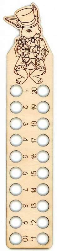 Mouline Rabbit Thread/Floss Organizer, The Crafty Grimalkin - A Cross Stitch Store