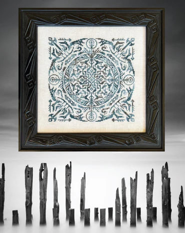 New Alchemy: Grace - Ink Circles - Cross Stitch Pattern