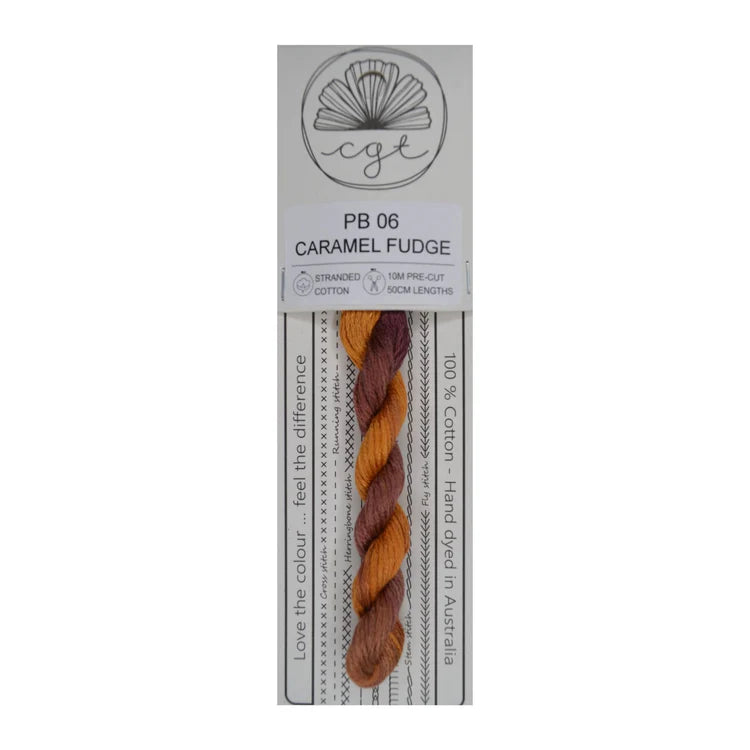 Caramel Fudge - Cottage Garden Threads