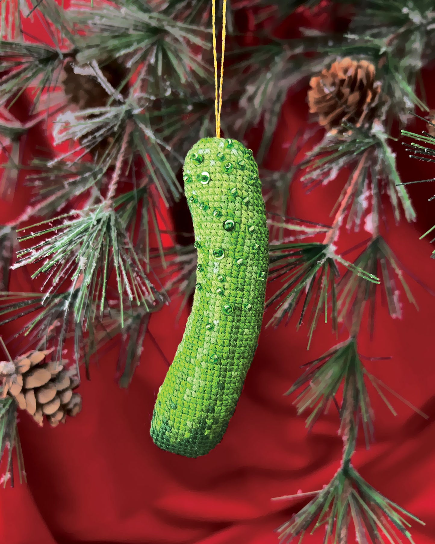 Christmas Pickle - Satsuma Street - Cross Stitch Pattern