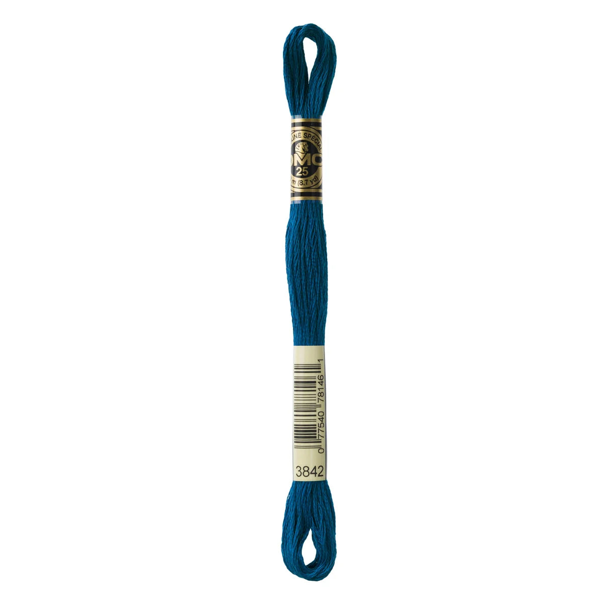 DMC 3842 - Wedgewood - Dark - DMC 6 Strand Embroidery Thread, Thread & Floss, Thread & Floss, The Crafty Grimalkin - A Cross Stitch Store