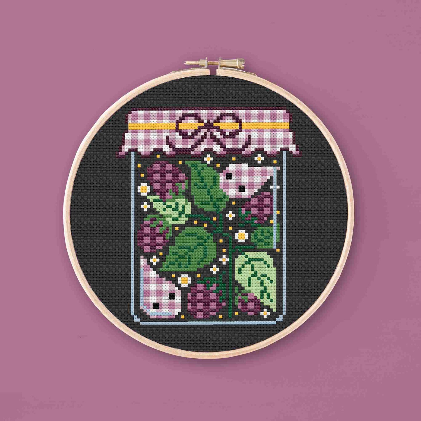 Enchanted Berries 4 - Una Buena Pieza - Cross Stitch Pattern