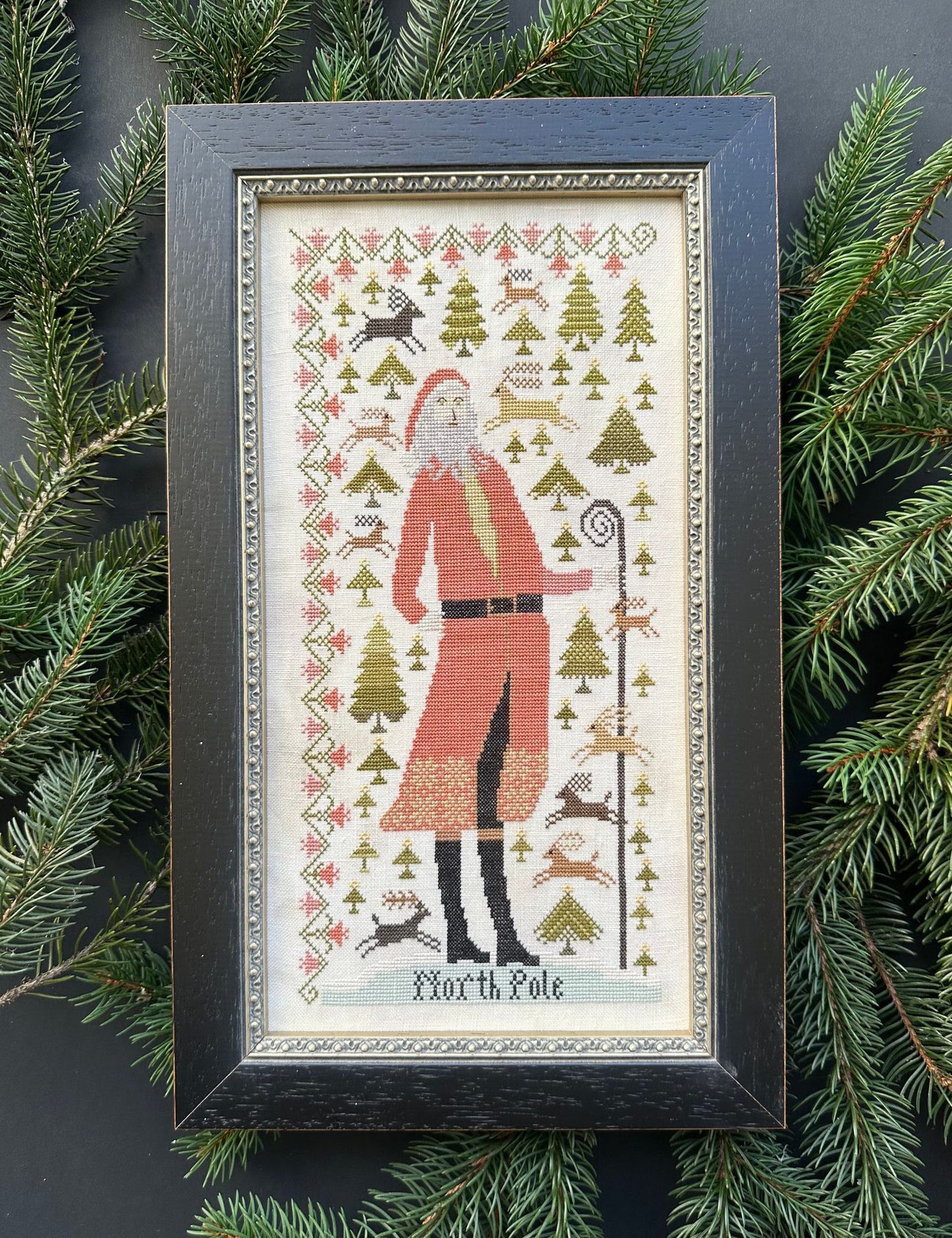 North Pole - Kathy Barrick - Cross Stitch Design, Needlecraft Patterns, Needlecraft Patterns, The Crafty Grimalkin - A Cross Stitch Store