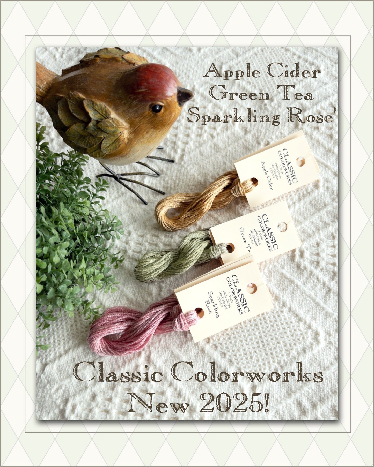 PREORDER 2025 Classic Colorworks New Colors, Needlecraft Patterns, The Crafty Grimalkin - A Cross Stitch Store