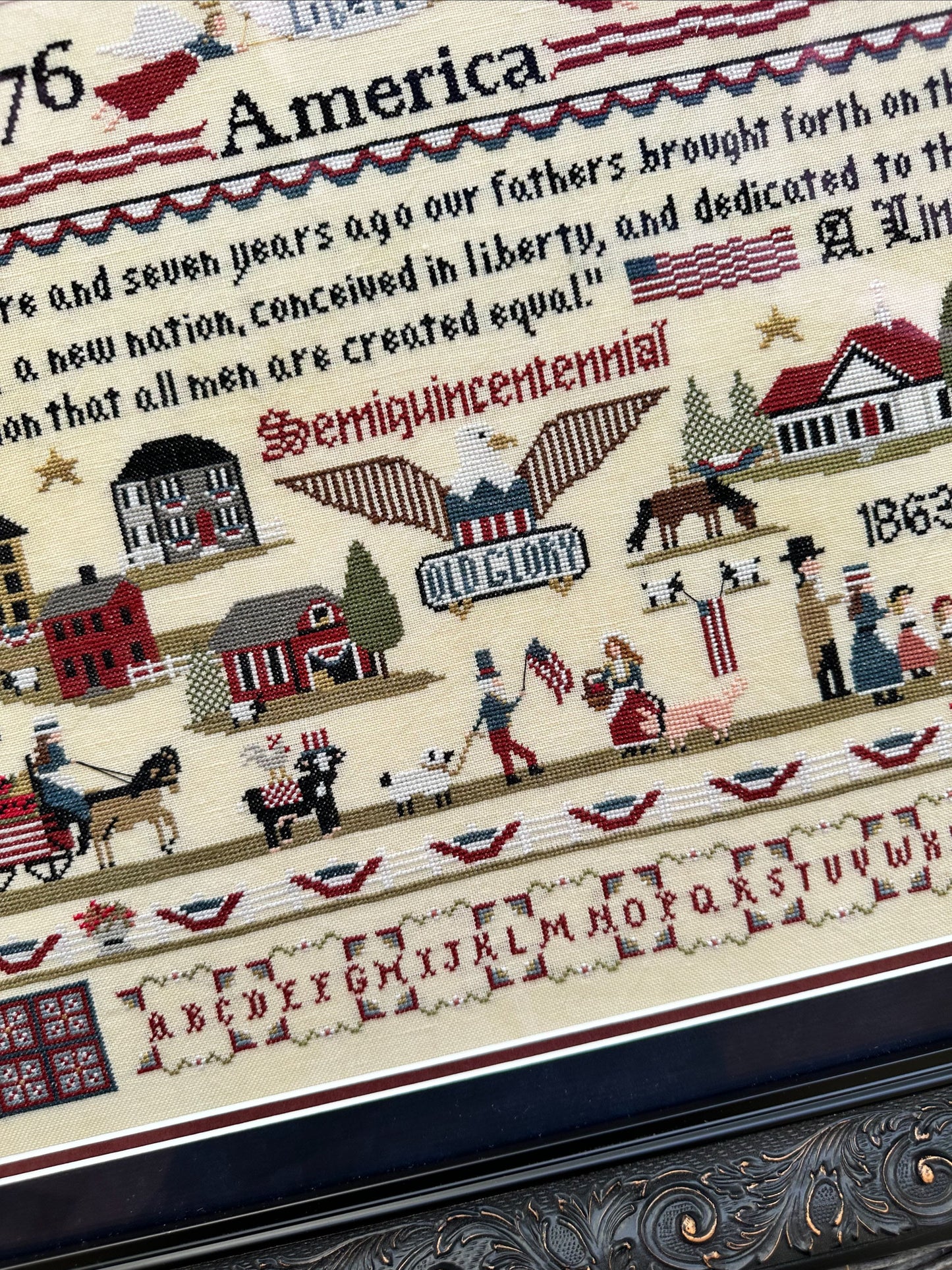 PREORDER Haven for Liberty - Finally a Farmgirl - Cross Stitch Pattern