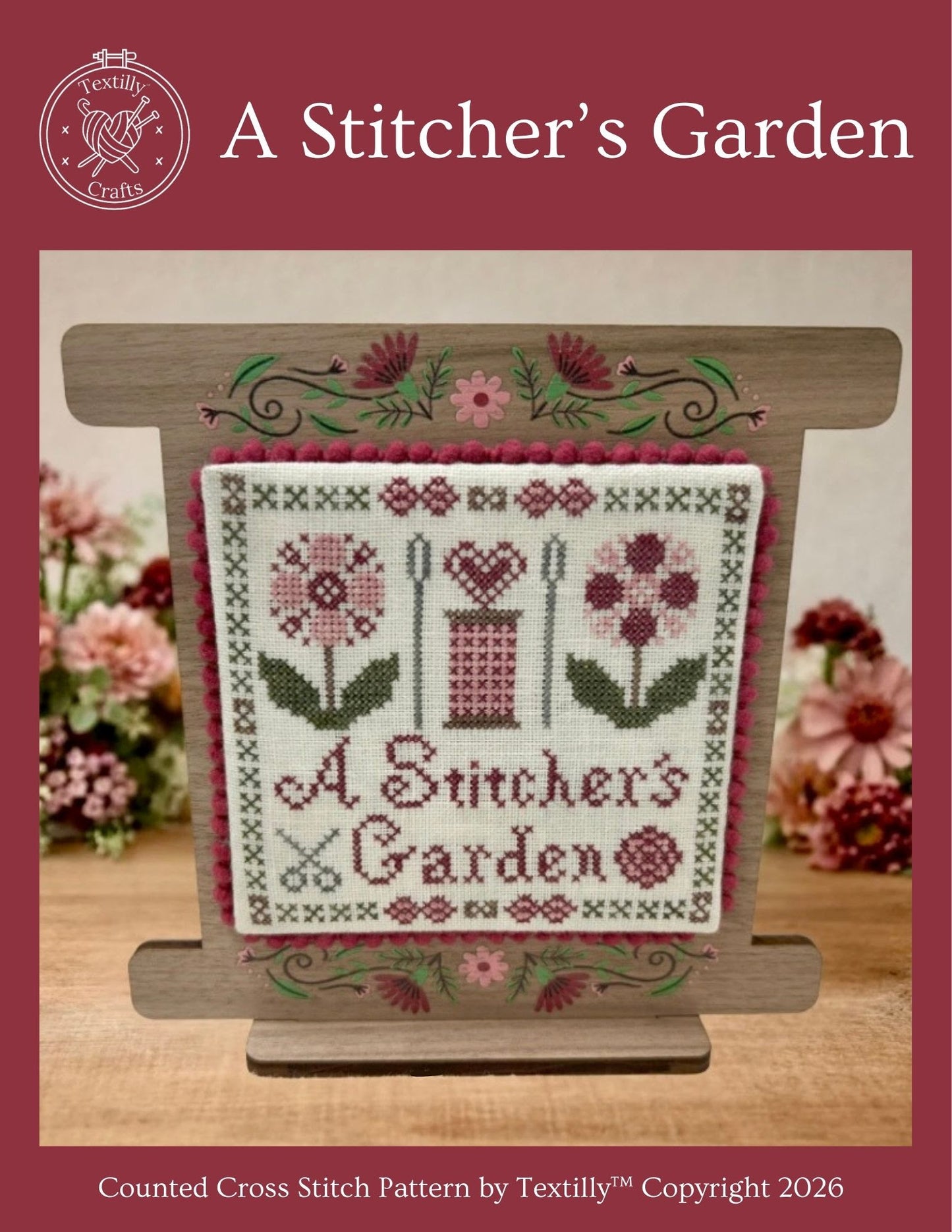 A Stitcher's Garden - Textilly Crafts - Cross Stitch Pattern
