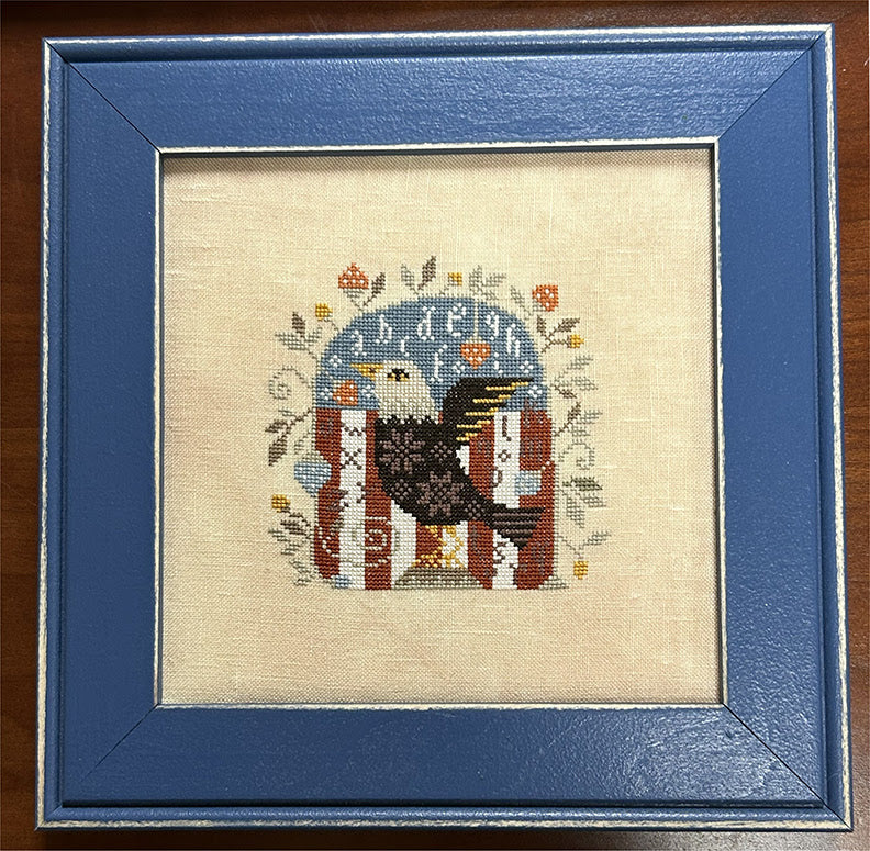 PREORDER Patriotic ABC - Barbara Ana - Cross Stitch Pattern, Needlecraft Patterns, The Crafty Grimalkin - A Cross Stitch Store